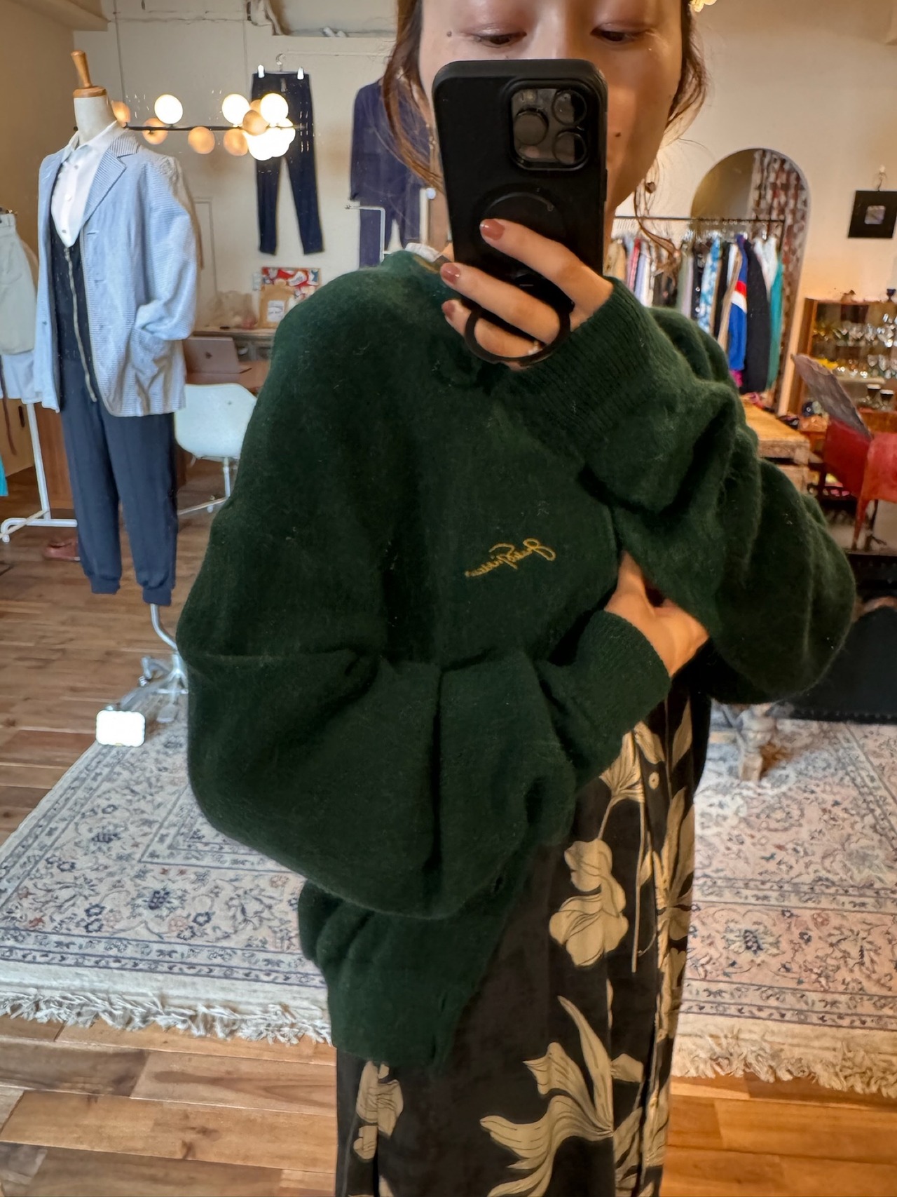 Jack Nicklaus グリーンカーディガン