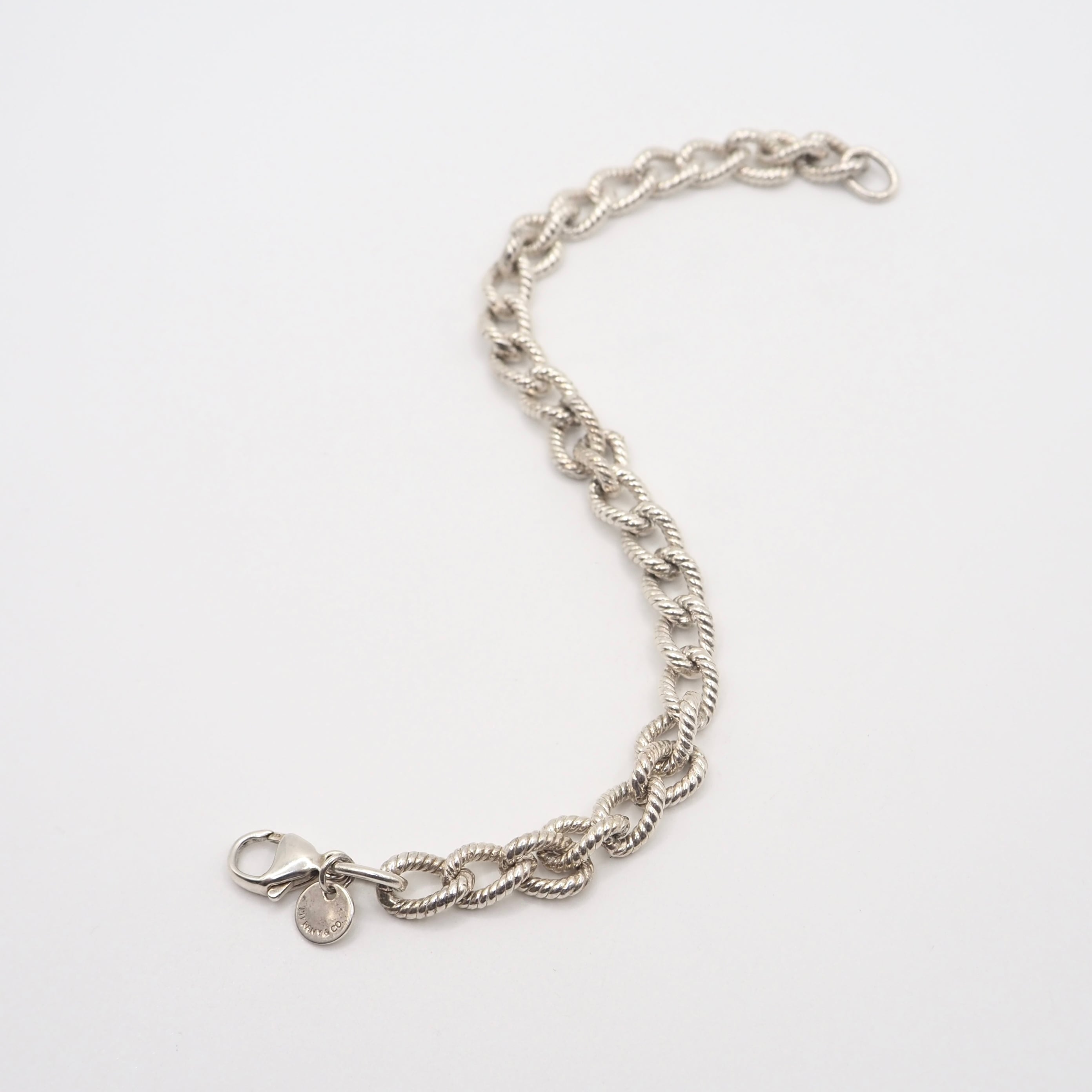 Tiffany&Co. ツイストチェーン ブレスレット シルバー925 ティファニー