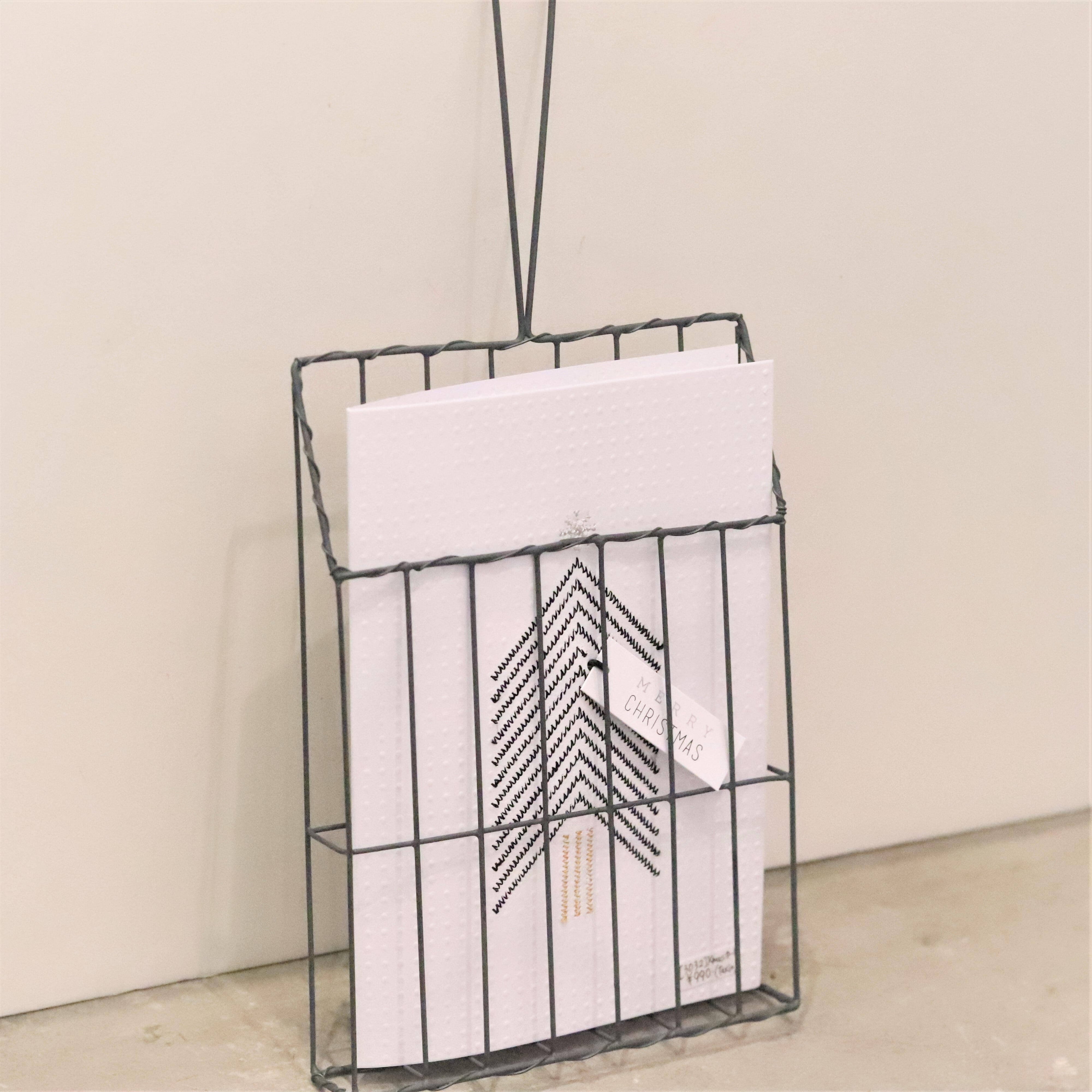 雑貨・インテリア】ワイヤーレターラックA,B | ジーフラットインテリア