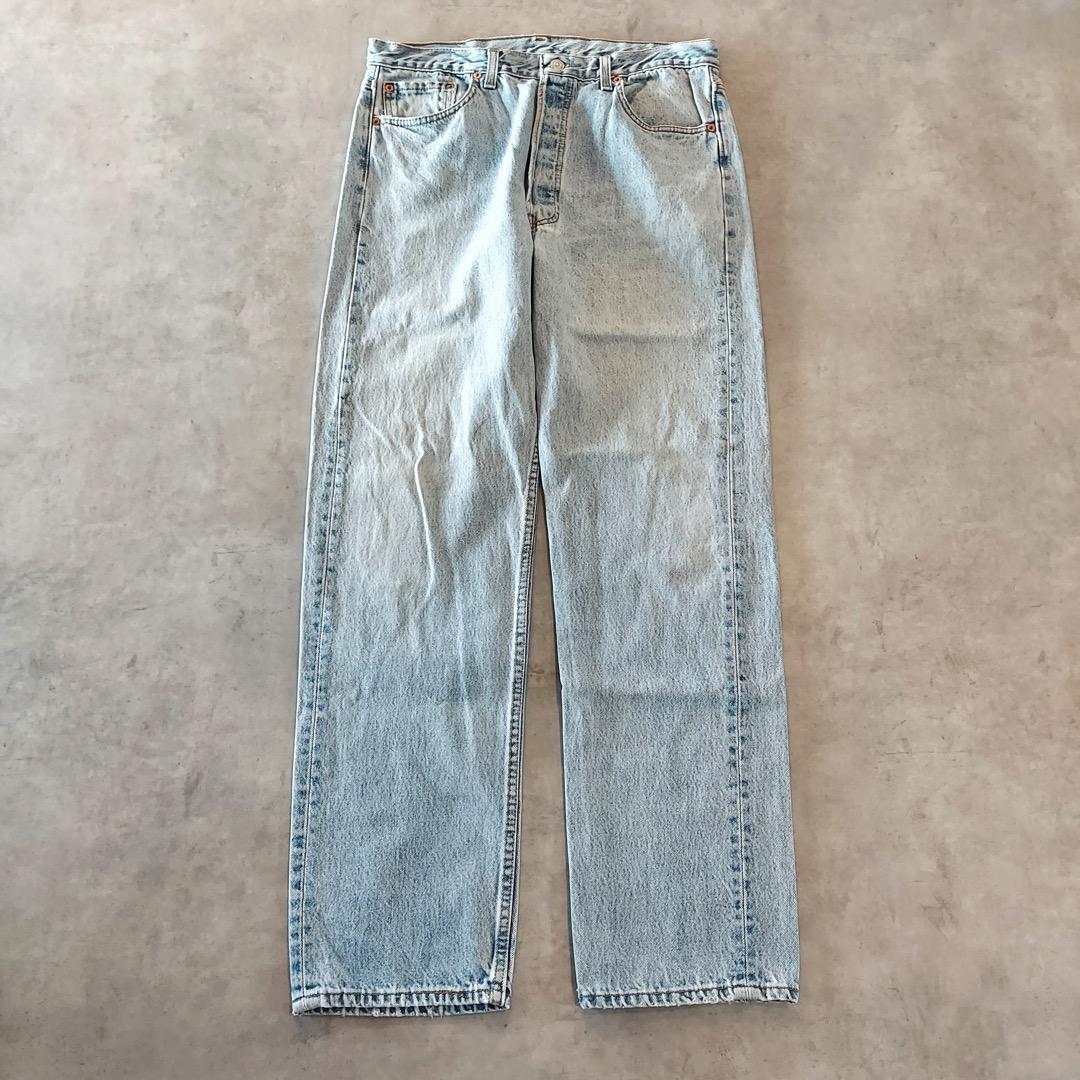 リーバイス501 Levis W36 青 90s USA製 古着 15932