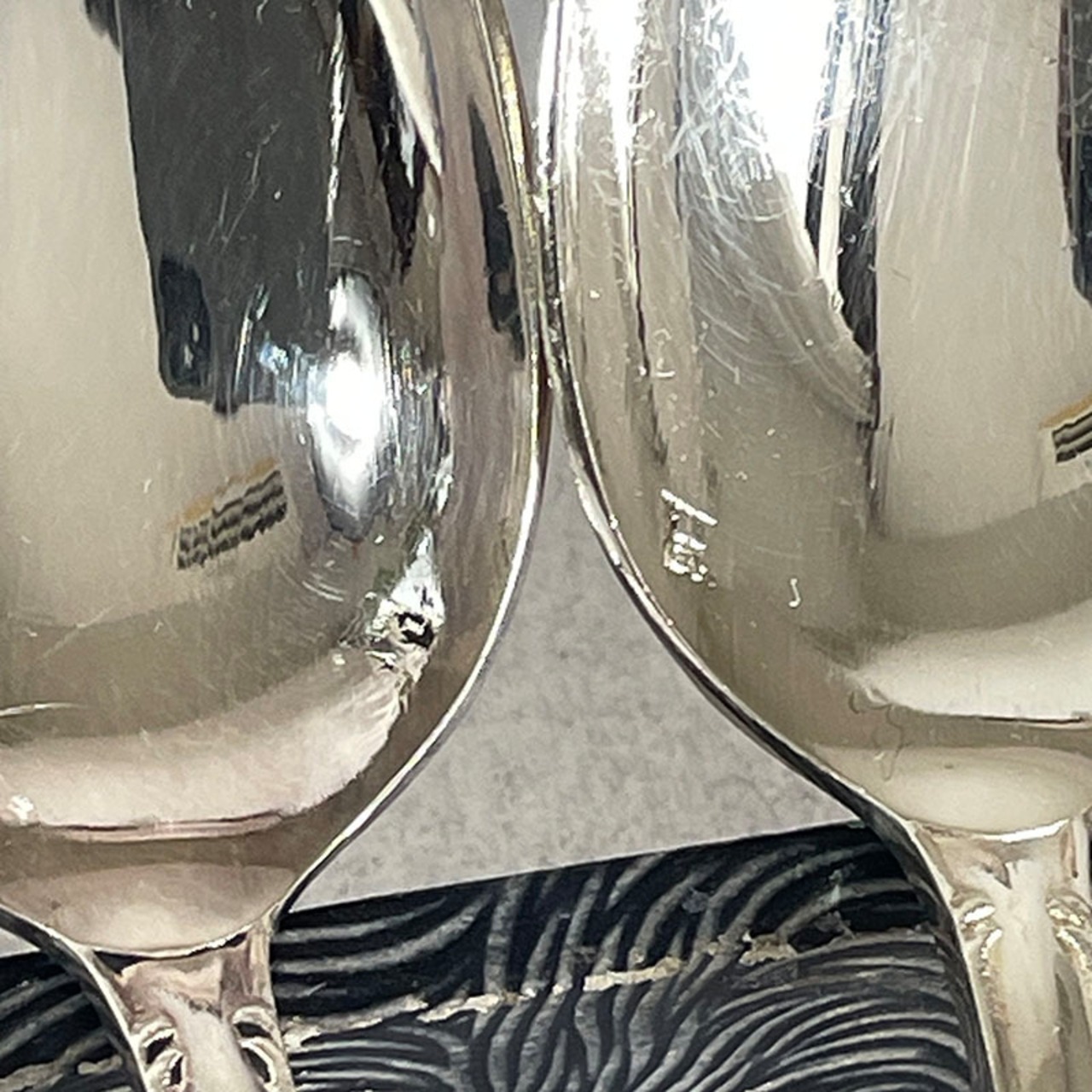 スプーン　デザートスプーン　ティースプーン　2本セット　シルバープレート　France 12TWcw26