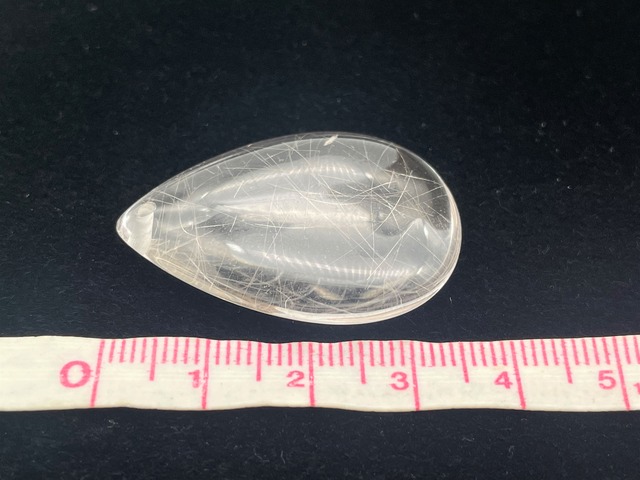 ペンダントトップ素材（シルバールチルクォーツ）