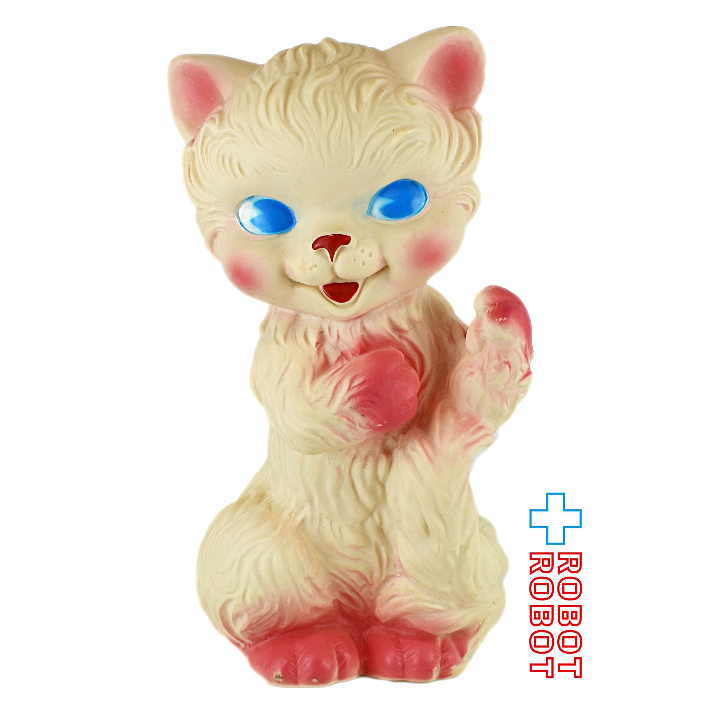 白猫 笛入りラバードール | ROBOTROBOT