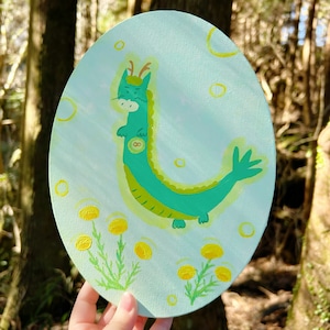 緑龍さまのほんわり開運アート