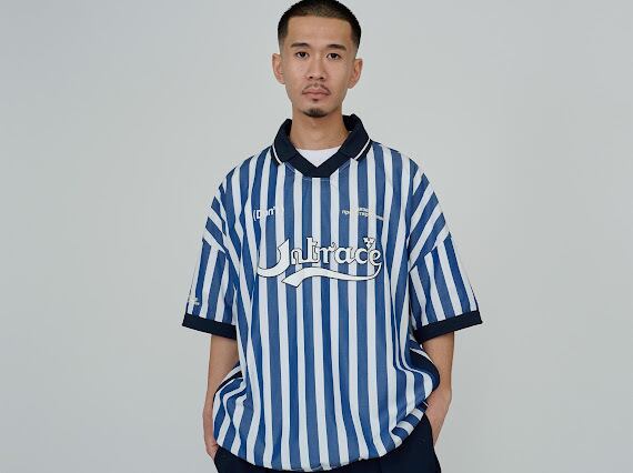 ジャケット・アウター UNTRACE FOOTBALL GAME SHIRT UNTRACE) STRIPE FOOTBALL GAME SHIRT S/S | apt335nyc
