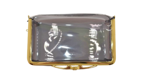 [ＭＩＸ] [JERI MARL] 透明ポーチ 透明ケース 小物入れ (ブラック) 工房 手作り 日本製 エコパッケージ MX-0041-342