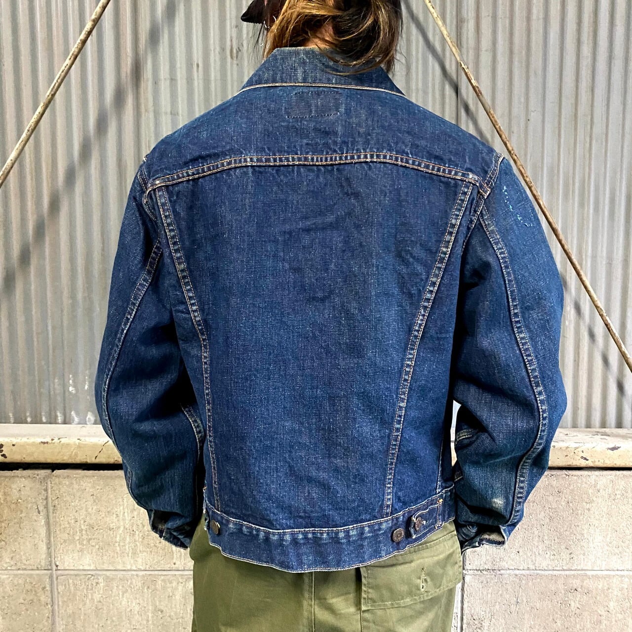 60年代 Levi's リーバイス 濃紺 BIG E 557 70505 0217 移行期 3rd-4th