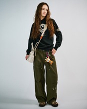 The DOGプリントベーシックフーディー (GRAY)　CQ-49074