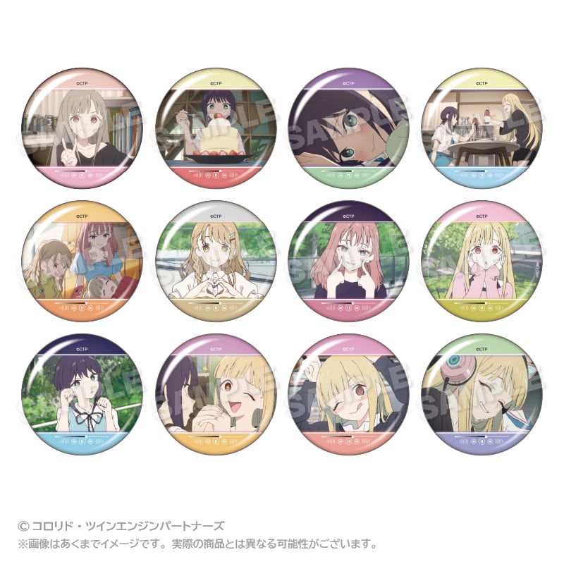 魔法少女まどか☆マギカ　まどマギ　巴マミ　だけ缶バッジ　全種　コンプリート 魔法少女まどか☆マギカ だけ缶 巴マミだけトレーディング缶バッジ 全7