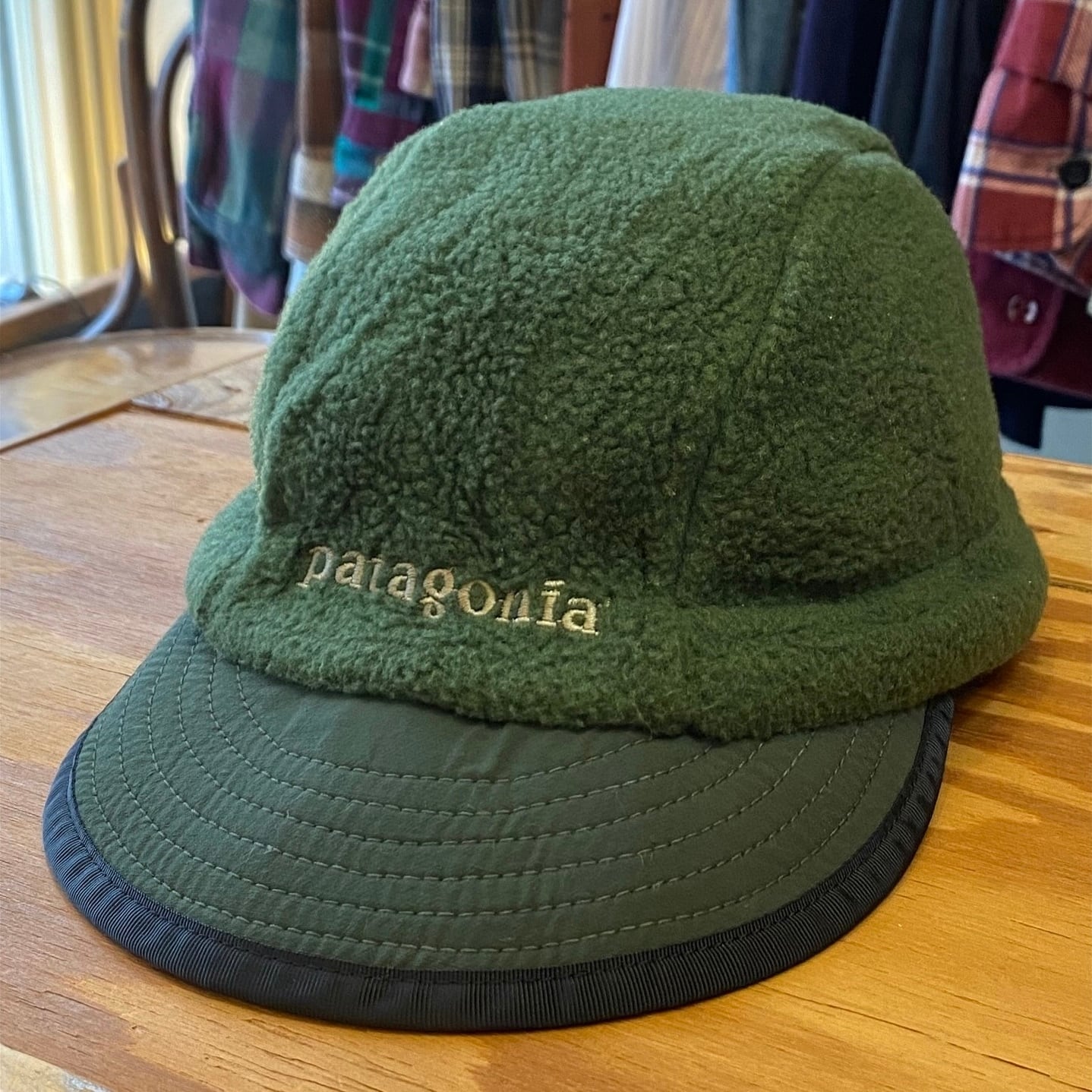 Used CHANEL シャネル ハット ロゴ Mサイズ コットン デニム アクア