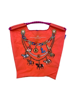 Ball&Chain　ショッピングバッグ M size【HORSE CHARM】