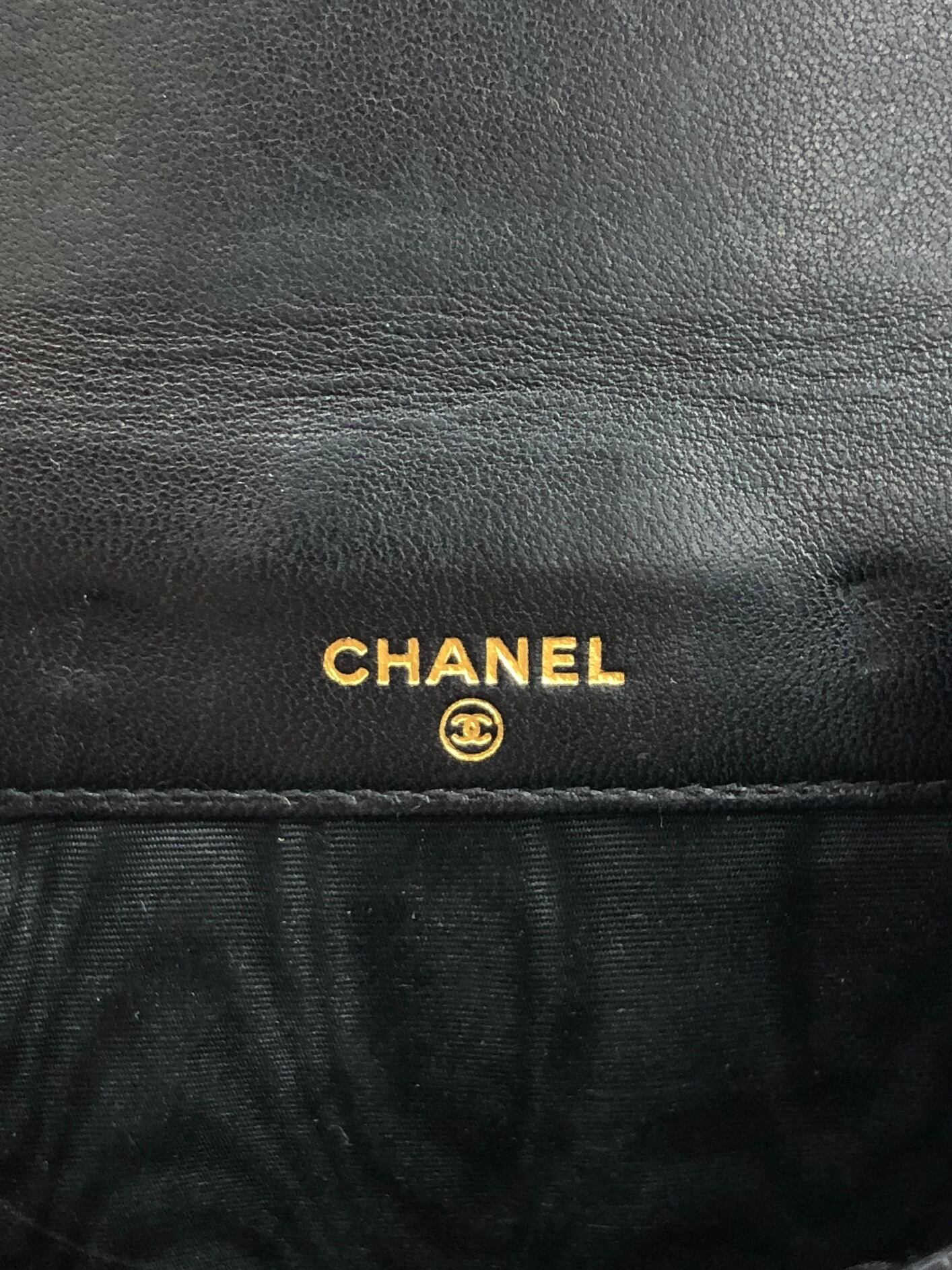 CHANEL シャネル 財布 ブラック ココマーク レザー 2002年-2003年