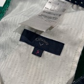 Callaway キャロウェイ ベロア系 タイト ミニ スカート ゴルフウェア サイズ S /グリーン系/レディース