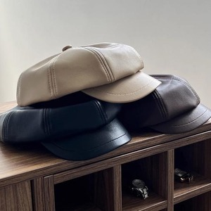 leather casquette N30195