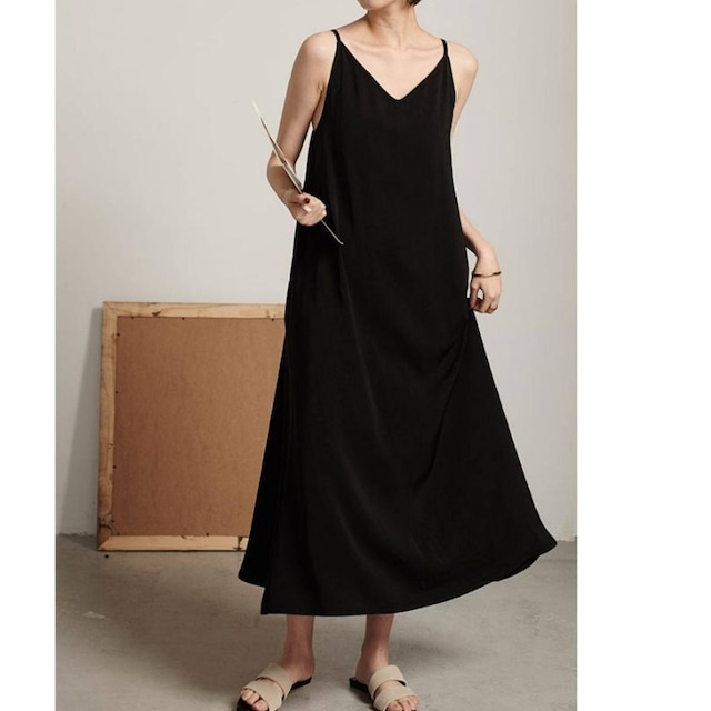 Backline Flow Maxi Dress＊S-254