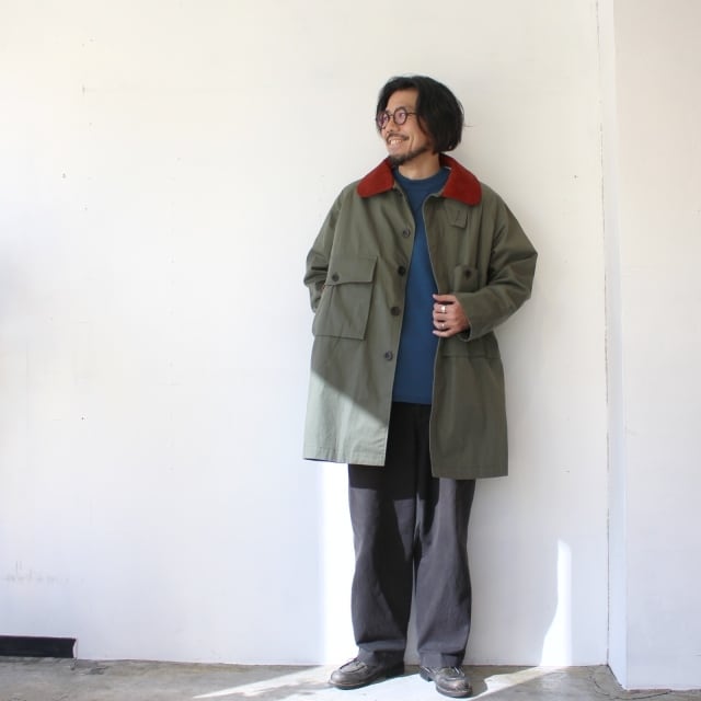 another 20th century オーバーコート River Runs Over （Olive drab