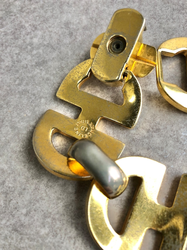 CELINE セリーヌ ブレスレット ゴールド ホースビット vintage ヴィンテージ オールド uub3z2