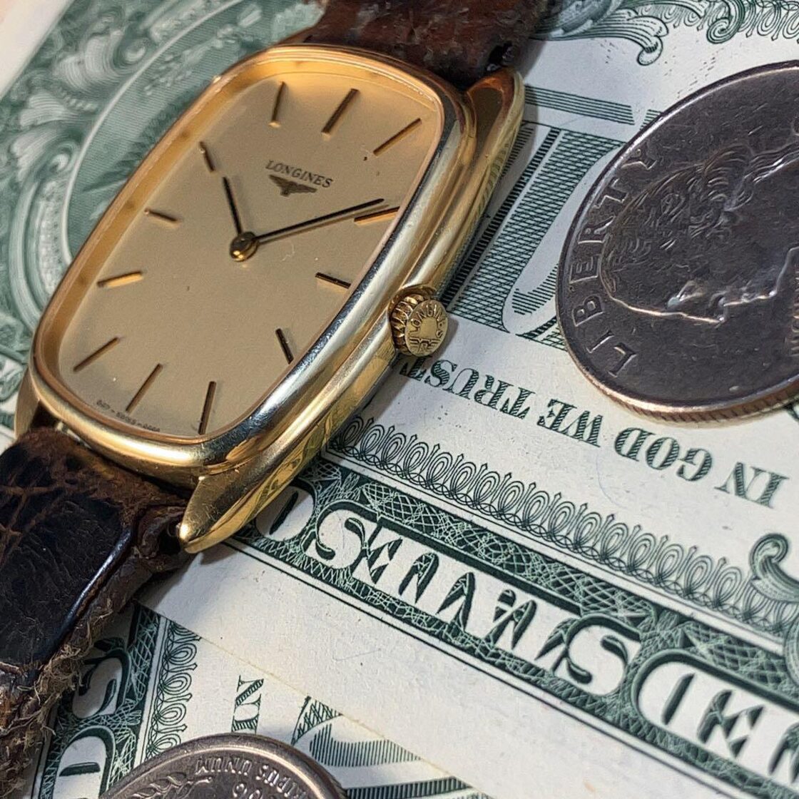 ☆OH済☆老舗スイスブランド☆ロンジン LONGINES 動作良好 手巻き 