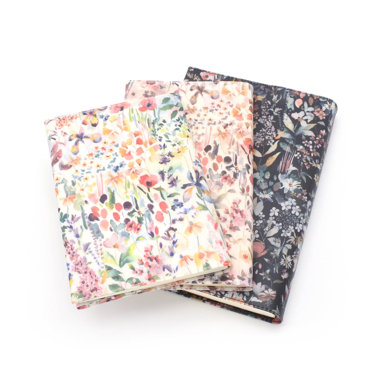 リバティ ラミネート ブックカバー エミリー 文庫・新書・四六・A5対応