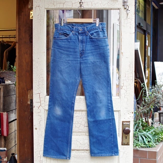 1980s Levis 20516 Boots Cut Denim Pants W32 / 80年代 517 リーバイス オレンジタブ ブーツカット