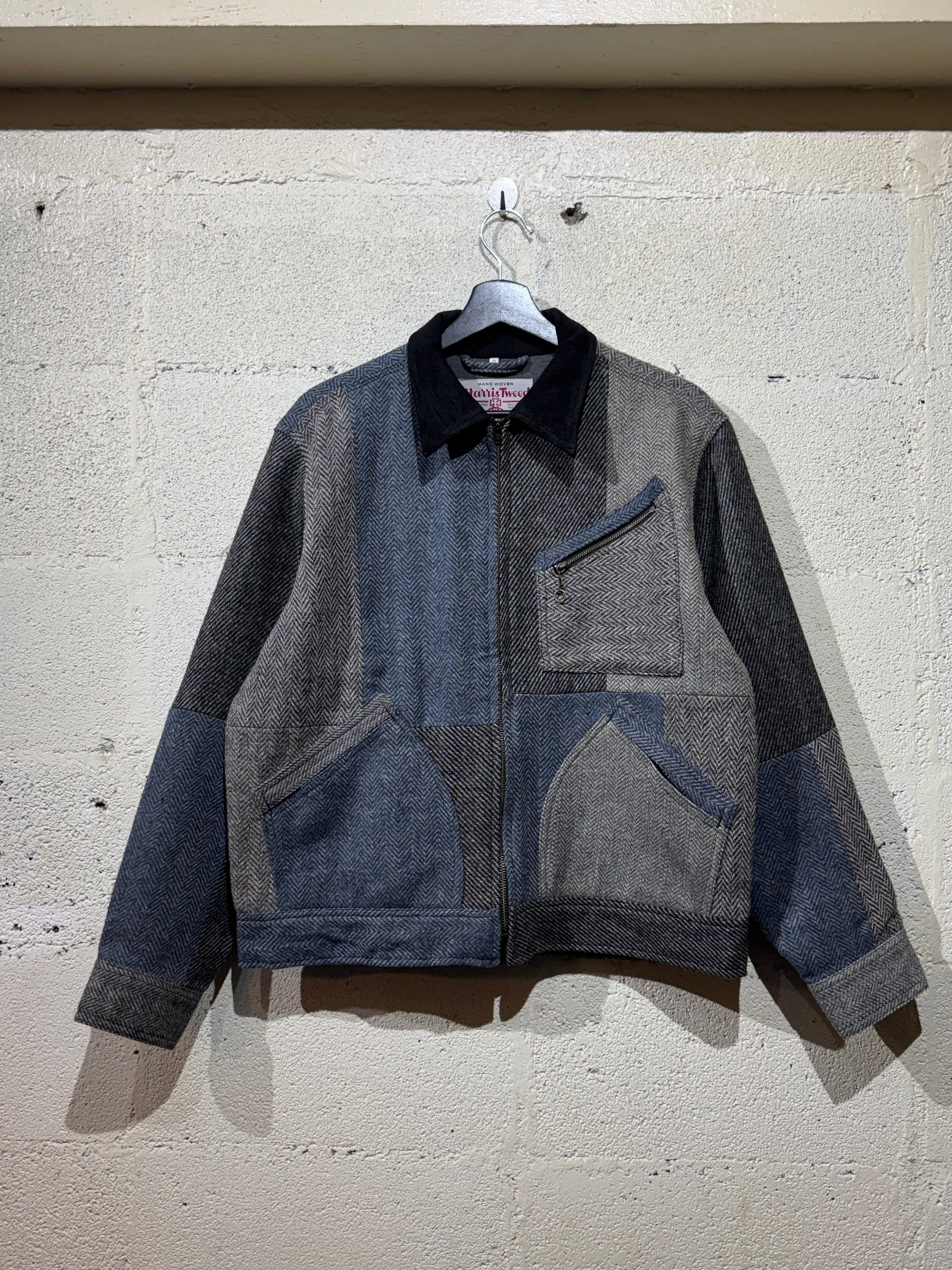 Harris Tweed Sports jacket(91B) GRAY サイズ0 B-1