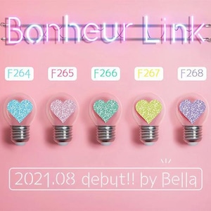 BellaFormaJAPAN（ベラフォーマ）Bonheur Link (ボヌール・リンク)ジェル ネイルカラー 全5色シリーズ