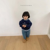 【取寄】THE GOGUMA バーバラ刺繍トレーナー｜冬服｜韓国子供服
