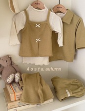 韓国子供服 / 26Autumn / Aosta / ビビパンツ / 秋服 *S~XXL*