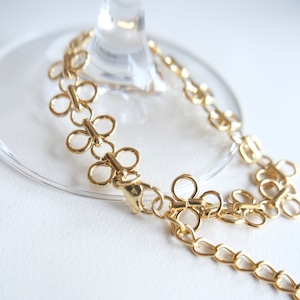 ステンレスビーモチーフブレスレット