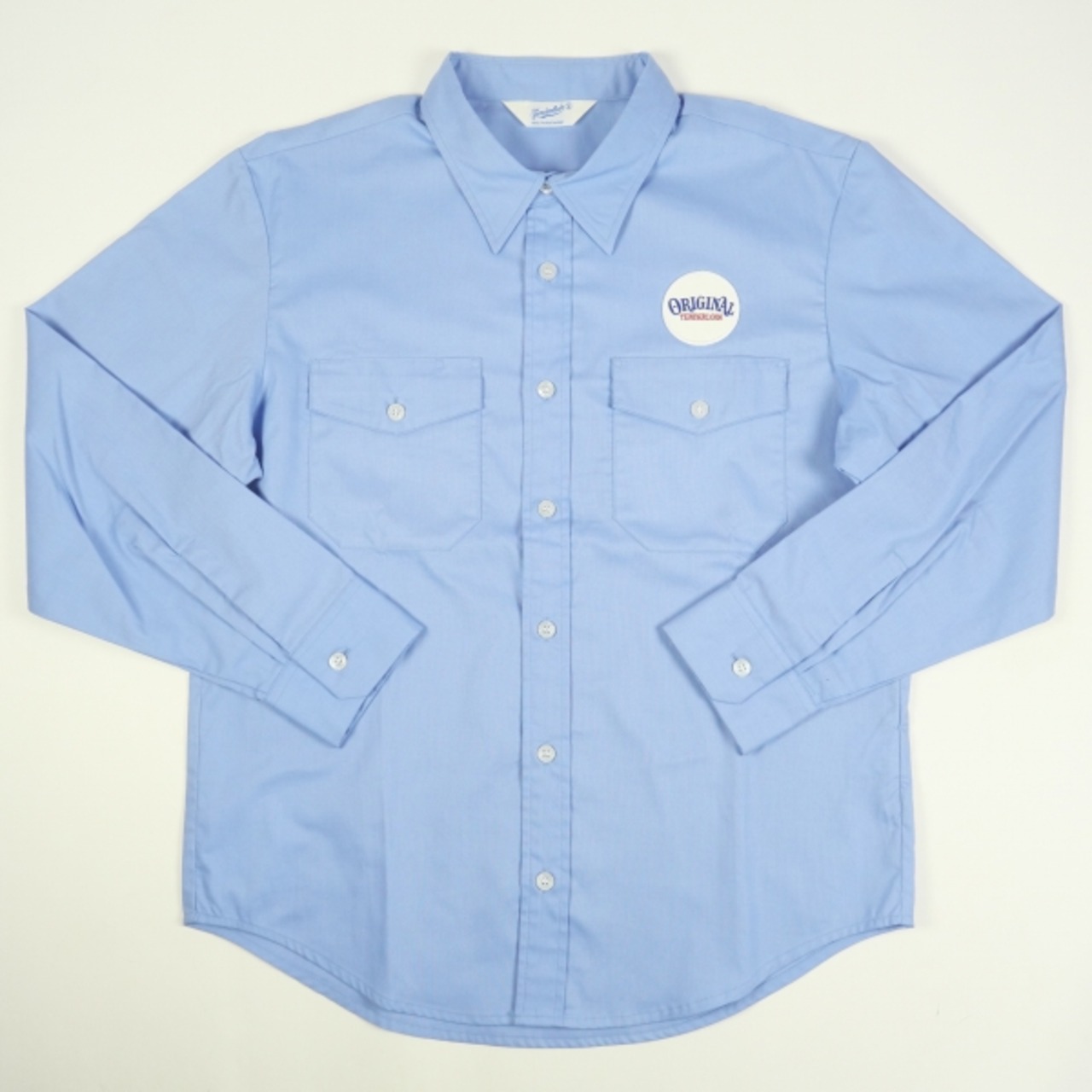 Size【S】 TENDERLOIN テンダーロイン WORK SHT U 長袖シャツ サックス 