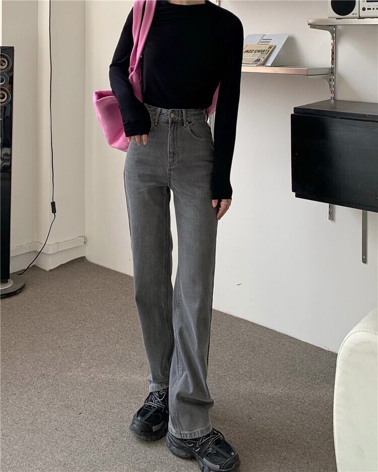 グレージーンズ スプリングオータムルーズハイウェストパンツ 春物 秋物 モンロー11599942017