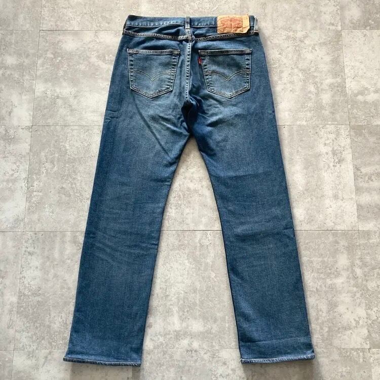 W30 L32】Levis 501 リーバイス ボタンフライ 縦落ち ヒゲ デニム