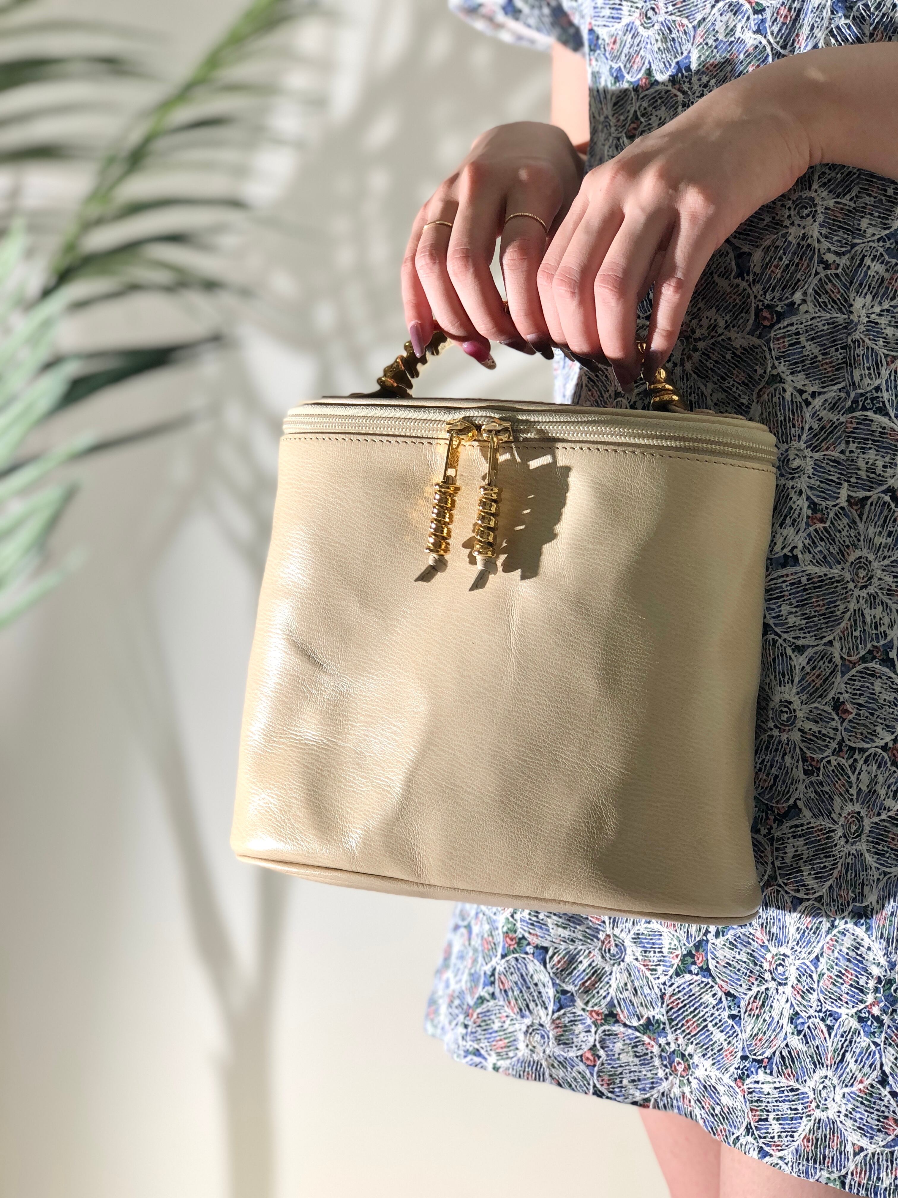 日本直送 名牌中古包 】LOEWE ロエベ ベラスケス メタルハンドル