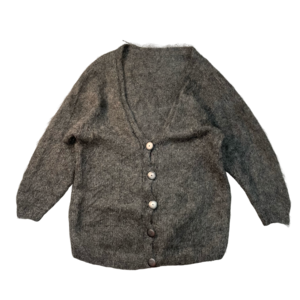 OVER SIZE MOHAIR CARDIGAN