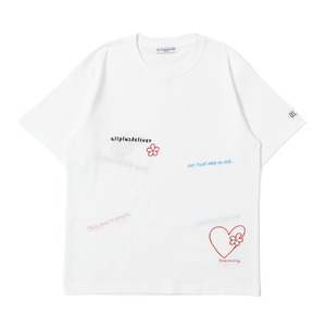 APD SERIAL NUMBER SS TEE / WHITE