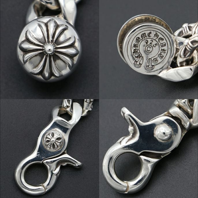 CHROME HEARTS クロムハーツ ダガー クリップ IDブレスレット CHROME HEARTS クロムハーツ ダガー クリップ IDブレスレット
