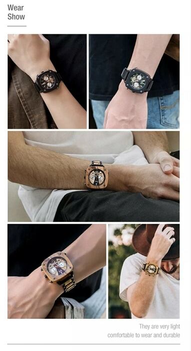 自動巻き腕時計 JUNZEN AKATSUKI 自動巻腕時計