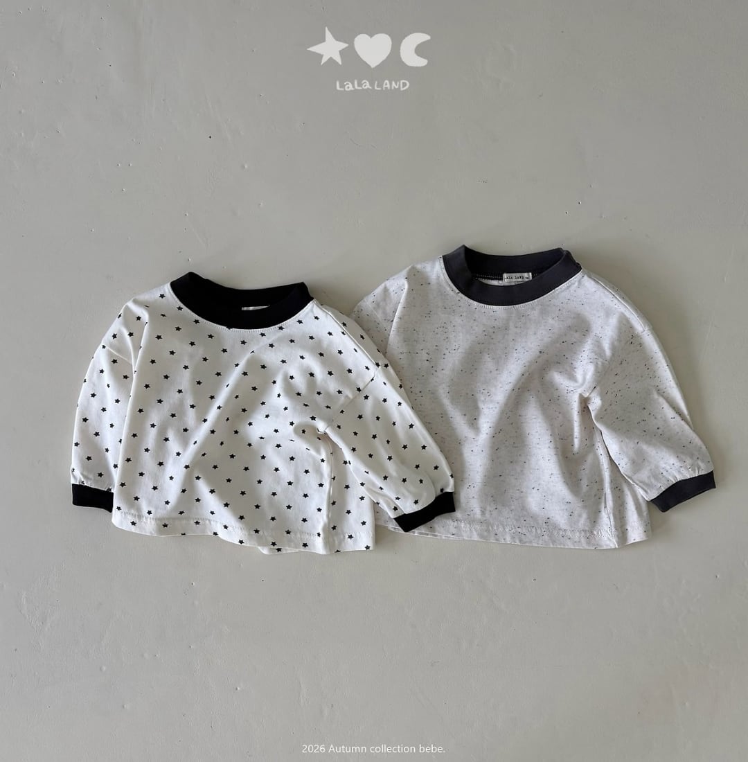 送料無料【予約】/  babyミックススターTシャツ /lalaland