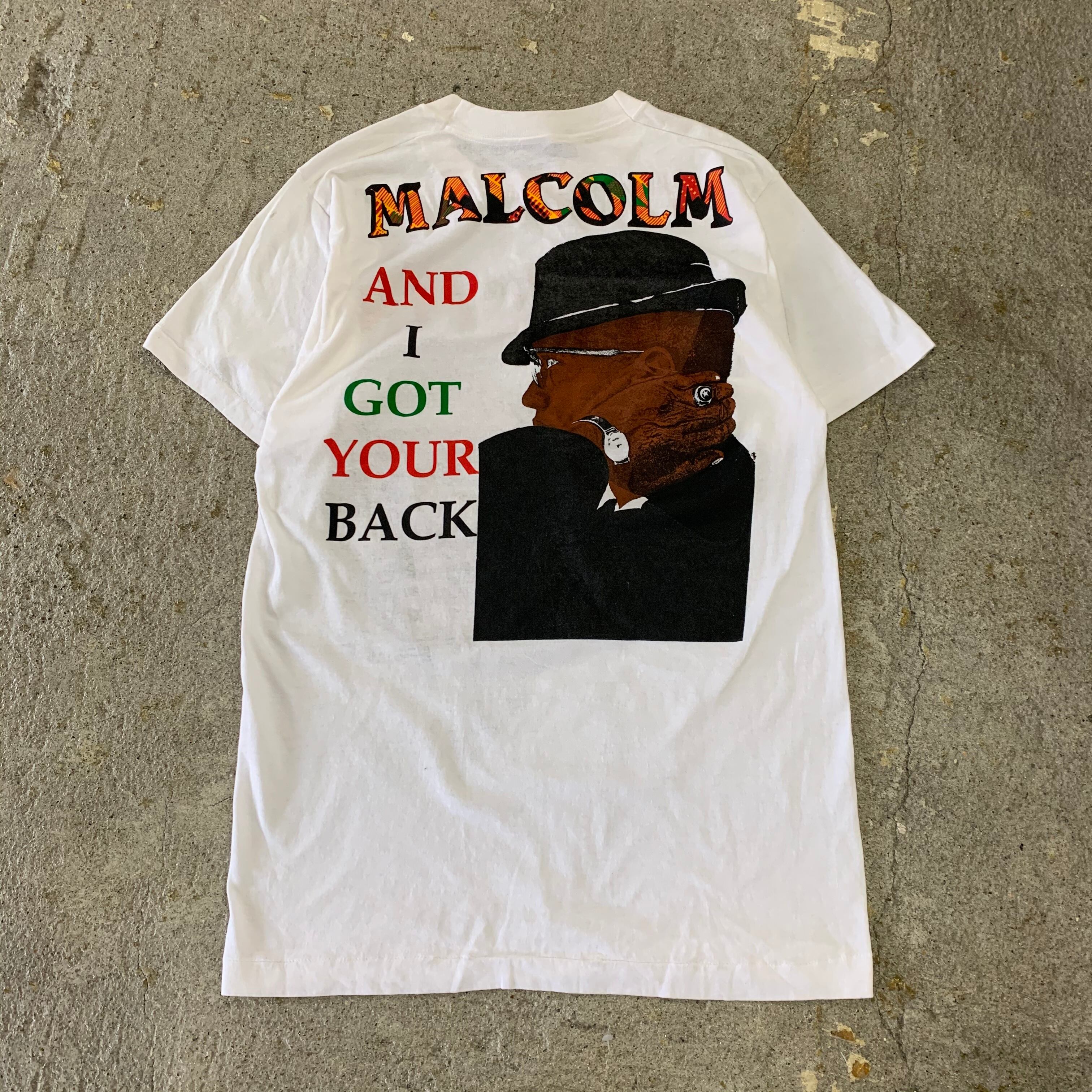 80s MARCOLM X & Martin luther king Jr. T-shirt | What