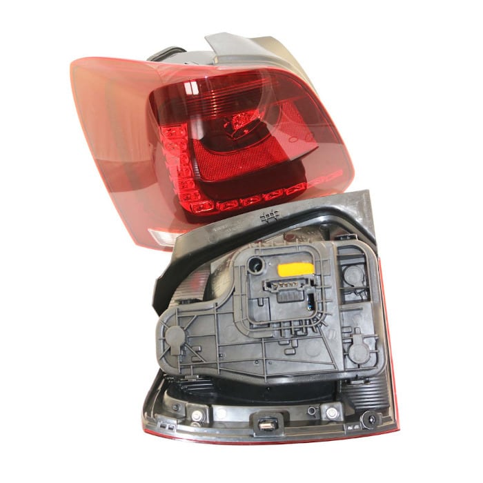 POLO6RCBZクリアテールライト 2個セット 海外輸入品 テールライト テールランプ LED 6R0945096 6R0945095 2009～2017