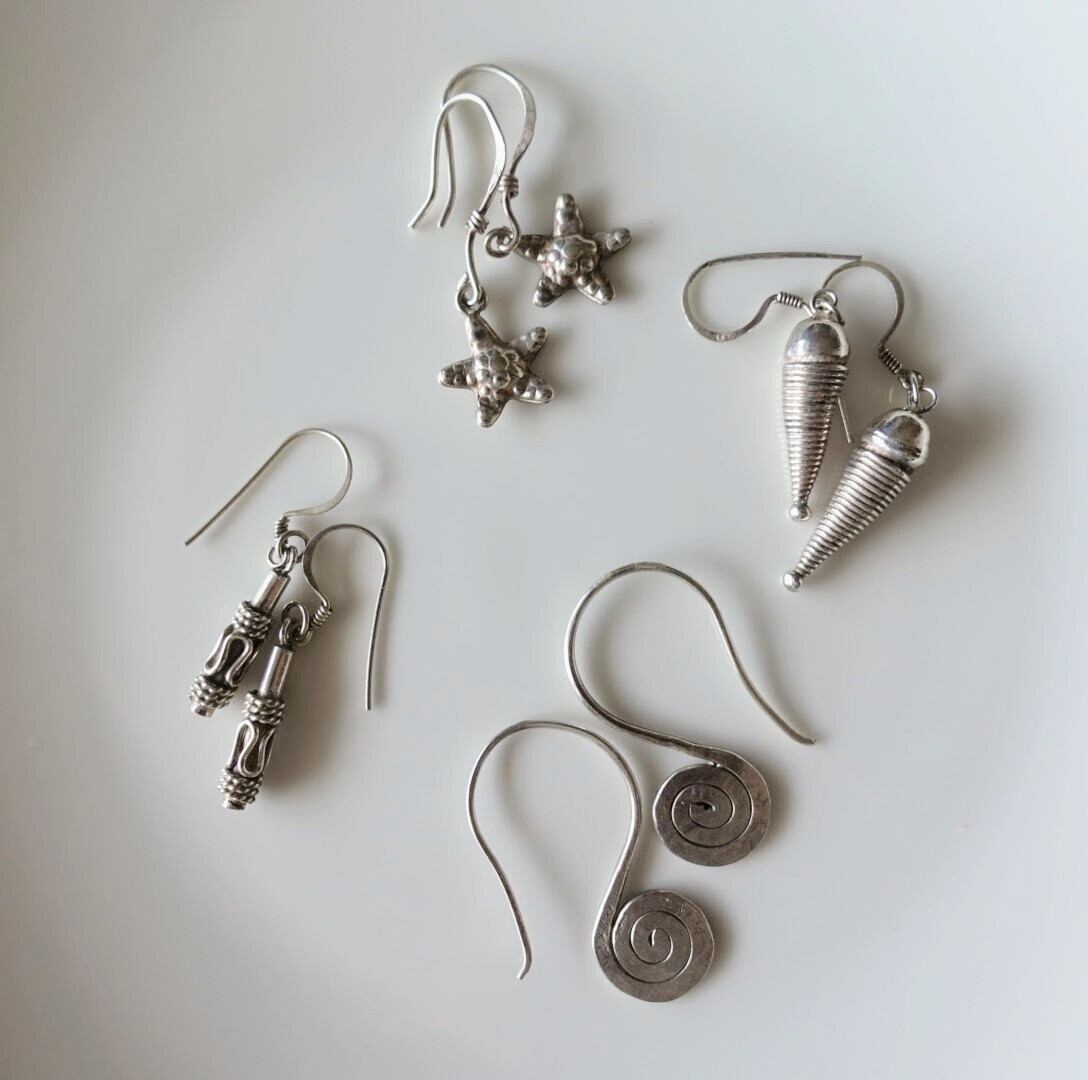 ラワシルバーピアス 縄 | tomonicoro 民族の手仕事 チェンマイのフェア