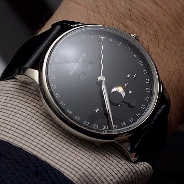 【JAQUET DROZ ジャケ・ドロー】ÉCLIPSE ONYX　エクリプス オニキス／国内正規品 腕時計