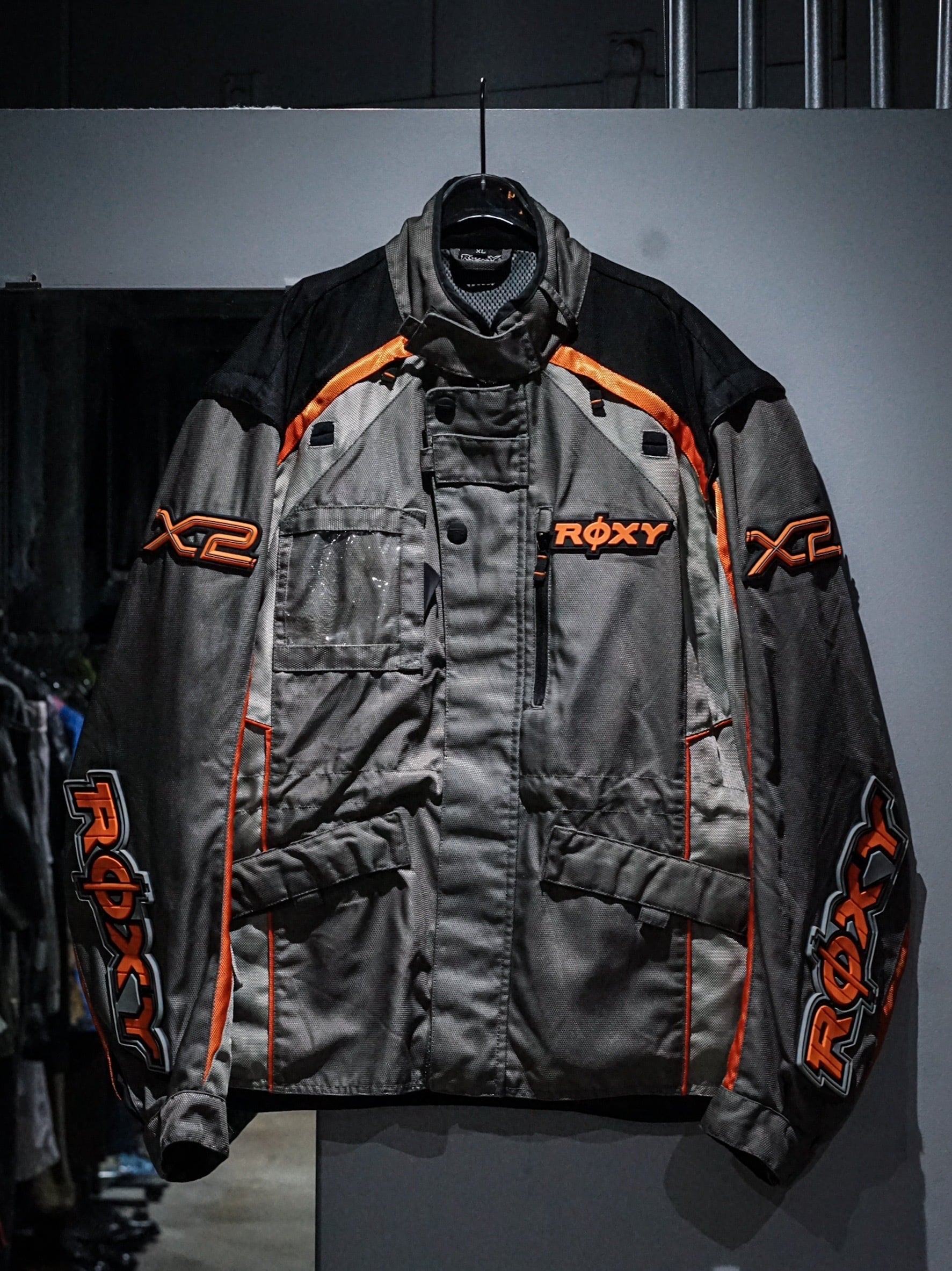 ヴィンテージ ギミック レザー ジャケット 2way 黒 本革 ベスト