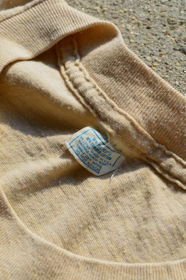 Flying Fish Records 70's From USA Vintage Promotion Tee Body by SCREEN STARS 1970's Vintage Single Stitch RN13765 フライングフィッシュレコード スクリーンスターズ 70s Tシャツ