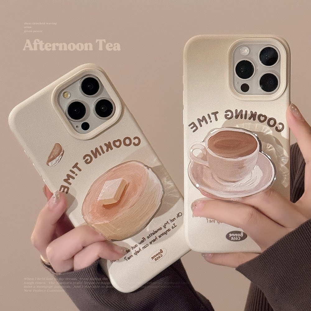 カフェみたいな休日◎クッキングタイム 韓国っぽケース スマホ カフェみたいな休日◎クッキングタイム 韓国っぽケース スマホ