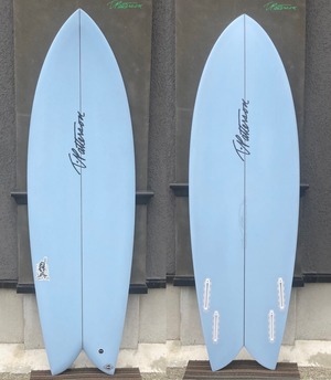 Timmy patterson Surfboards  Devil Fish 5'4''QUAD エアーブラシ