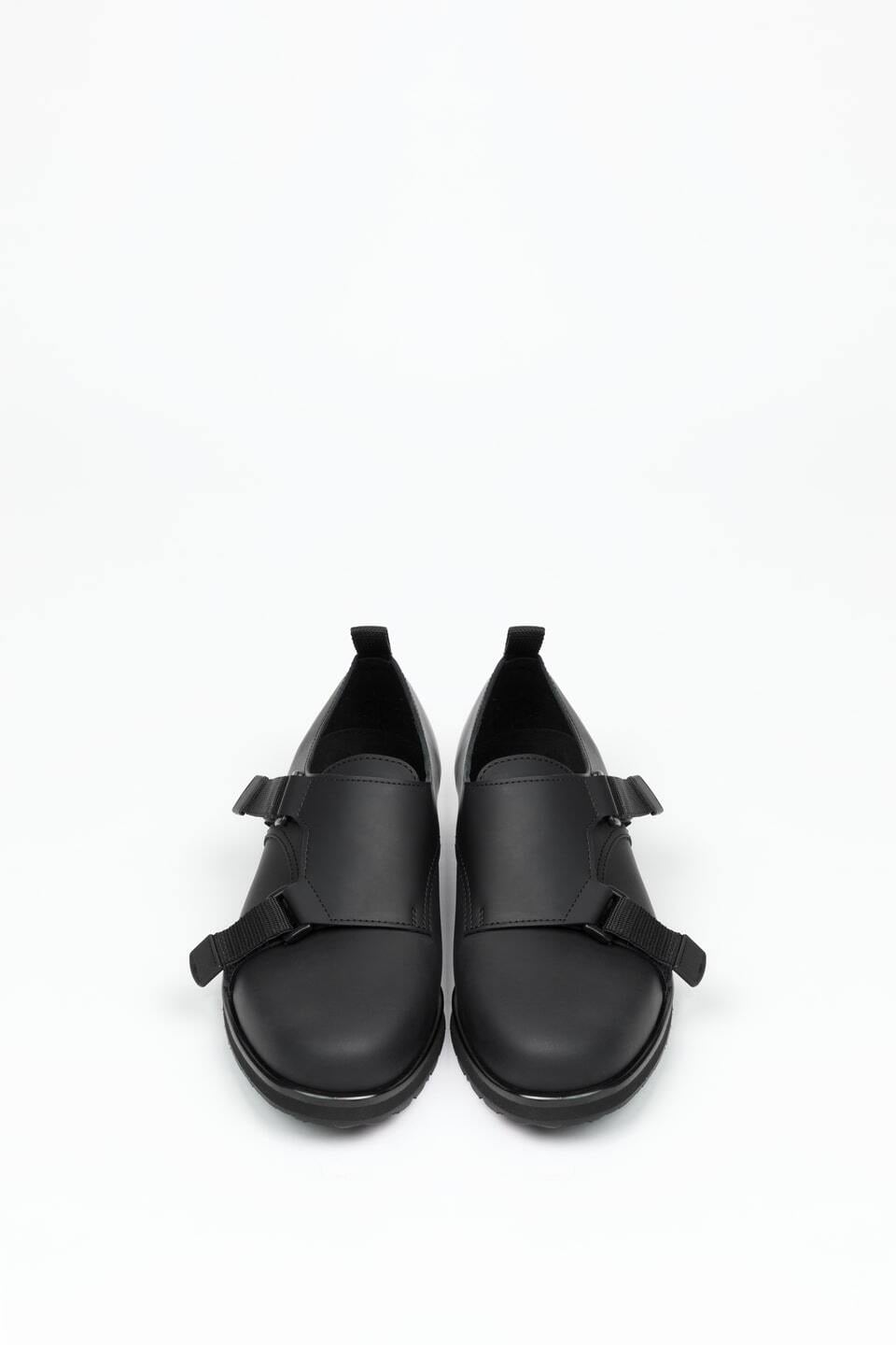 受注生産】004 : dual monk _ [#2 rain cancel] _ #black | stglitz
