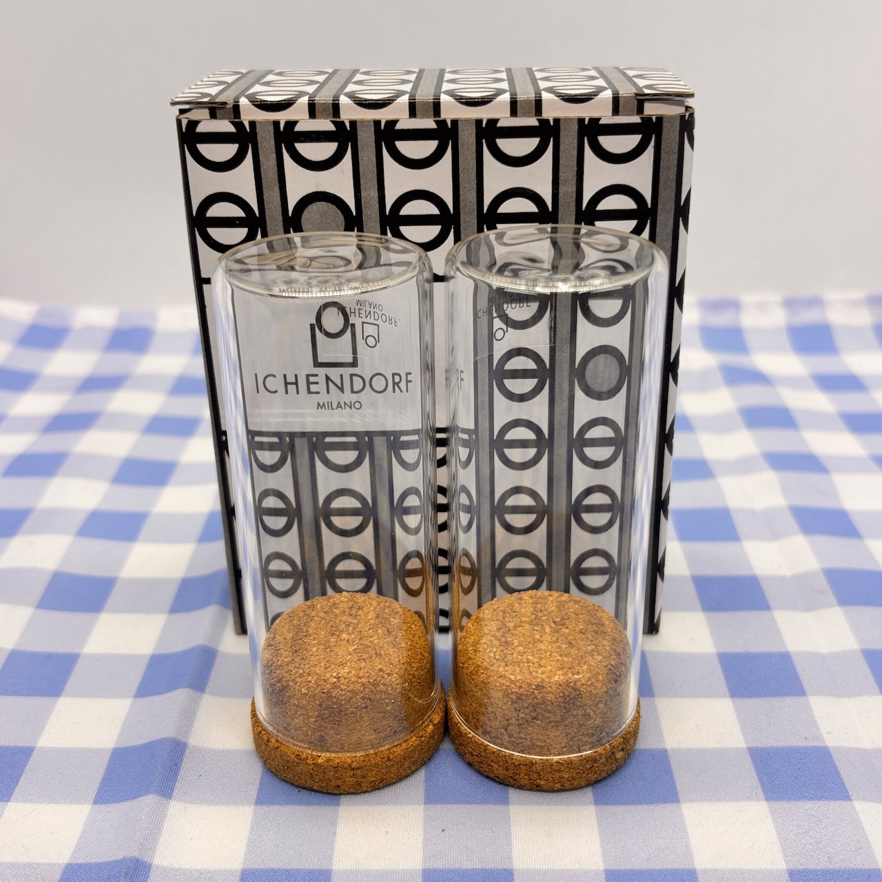 ICHENDORF（イッケンドルフ）ソルト＆ペッパーボトル L｜ガラス 調味料ボトル