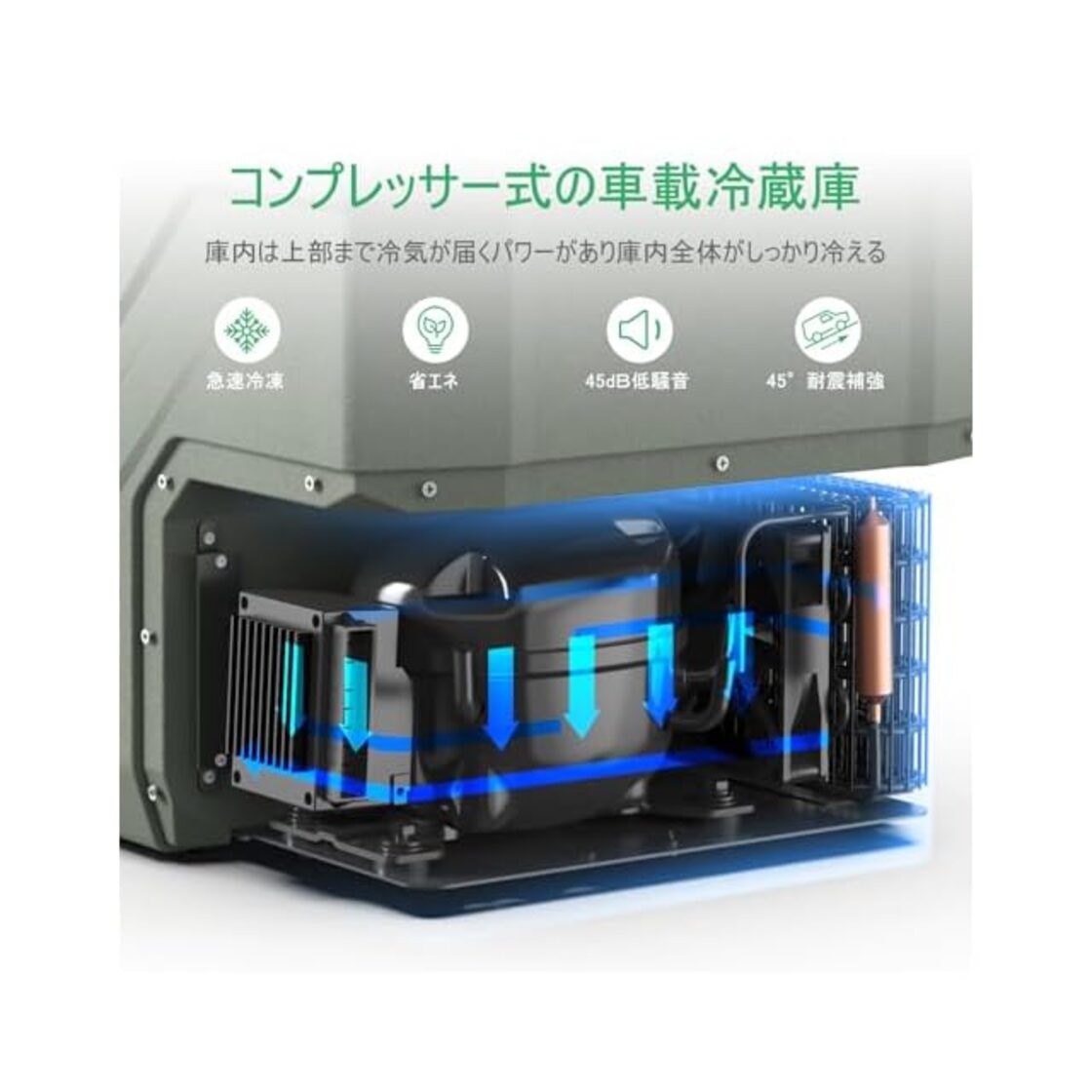 在庫セール』【2025最新】Alpicool 車載冷蔵庫 2室 39L ポータブル