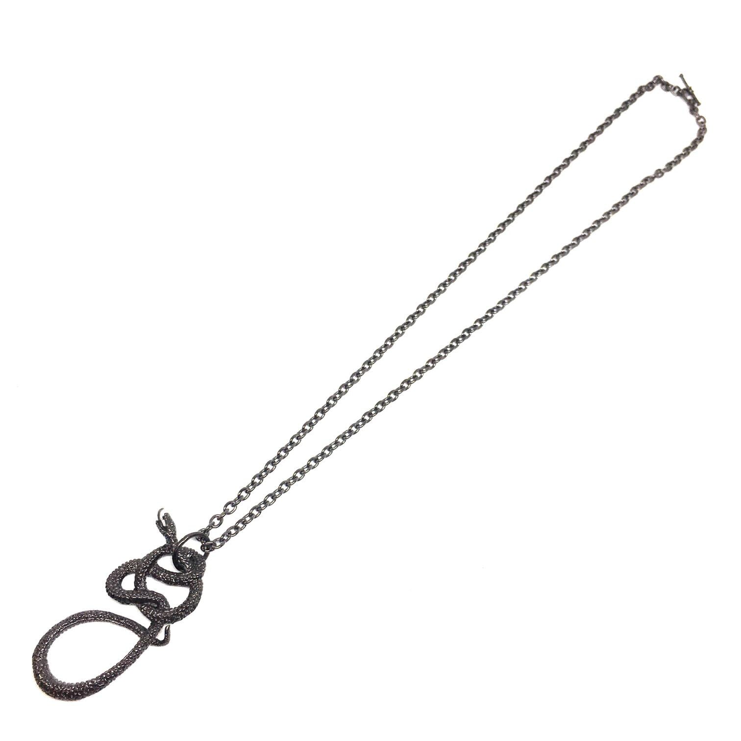 BLACK COLLECTION】gunda<ガンダ>g NECKLACE/BLACK [ジー BLACK COLLECTION】gunda<ガンダ>g NECKLACE/BLACK [ジー